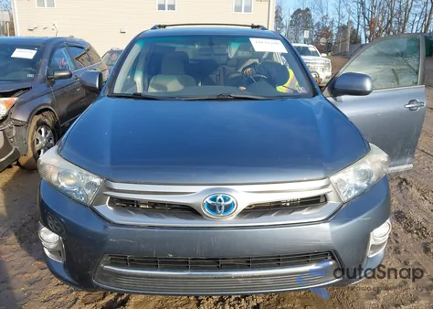 2013 Toyota Highlander Hybrid Base V6 from USA, damaged, VIN JTEBC3EH5D2017155